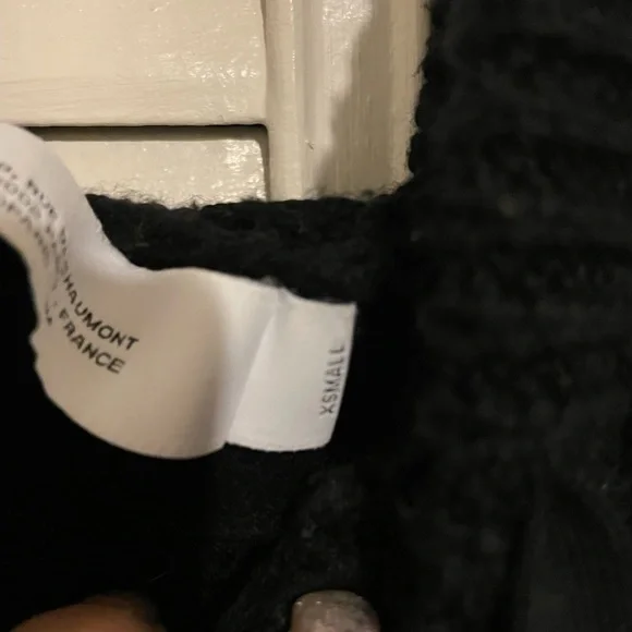 Iro Haedi merino wool hood sweater. - Picture 3 of 8